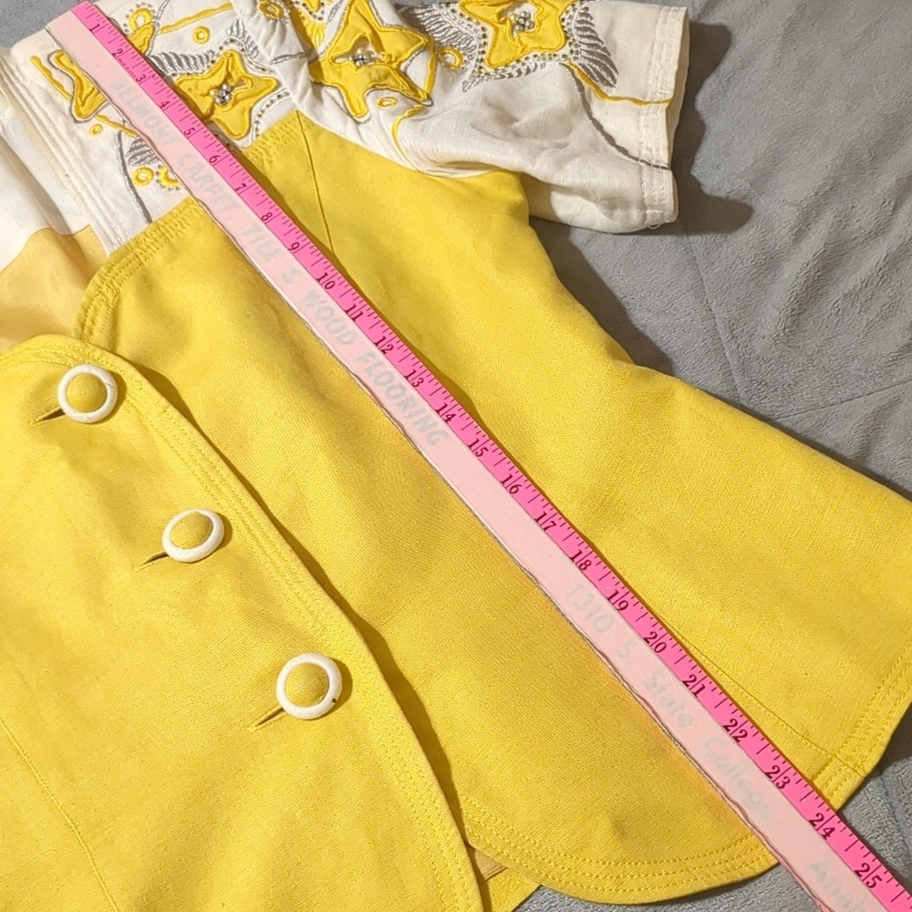 Carlo Giovanni Italia VINTAGE Button Down Blazer size 36 - Picture 8 of 15